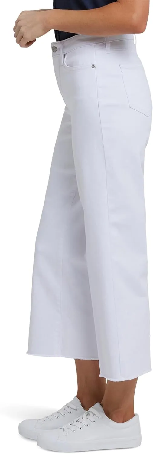 NYDJ Women's Coco Relaxed Wide Leg Crop Jeans
