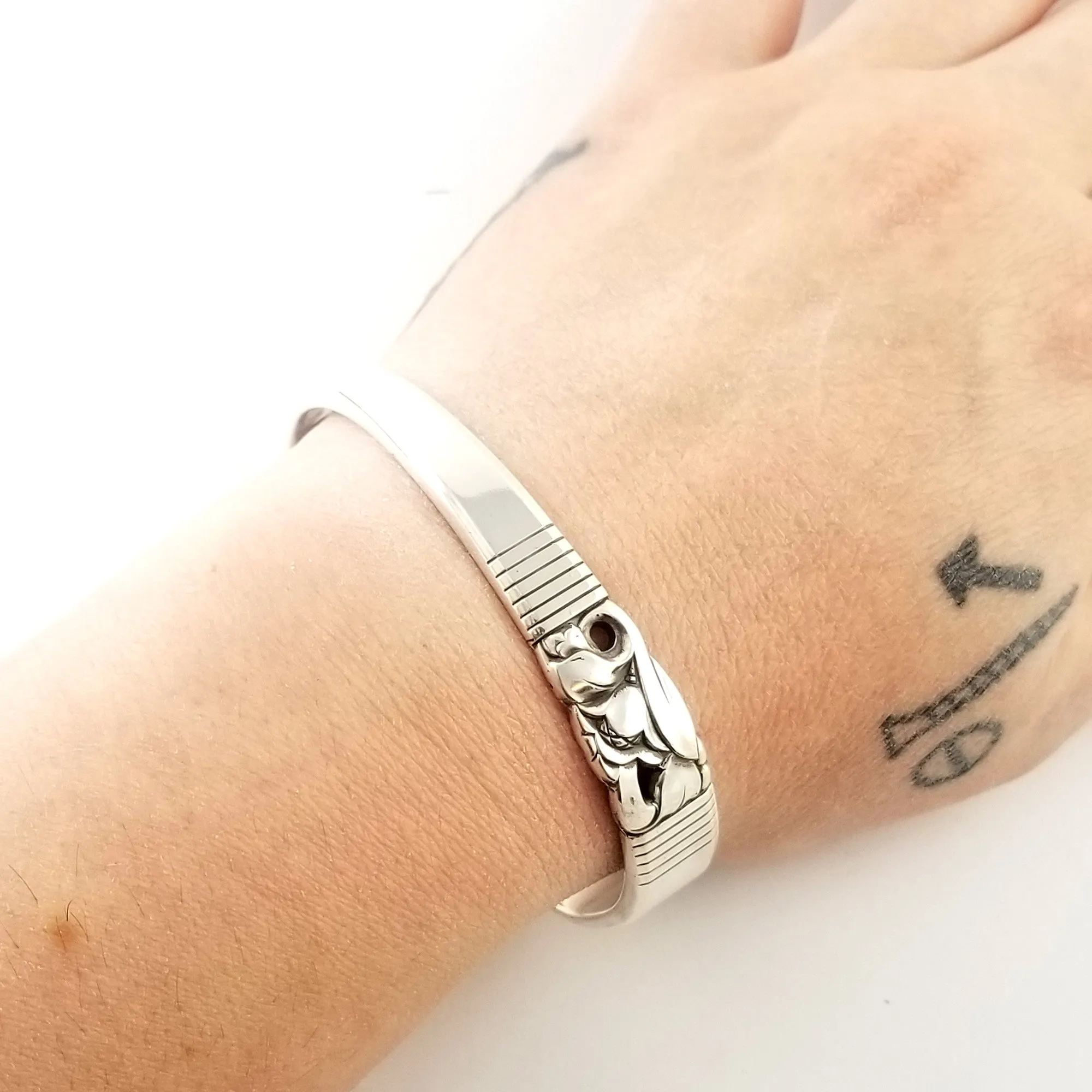 Oneida Morning Star Spoon Cuff Bracelet