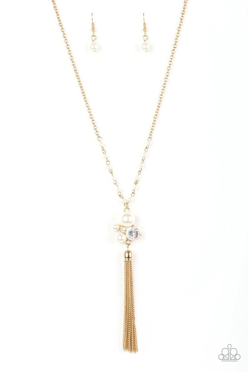 Paparazzi Accessories  - Uniquely Uptown #L668 - Gold Necklace