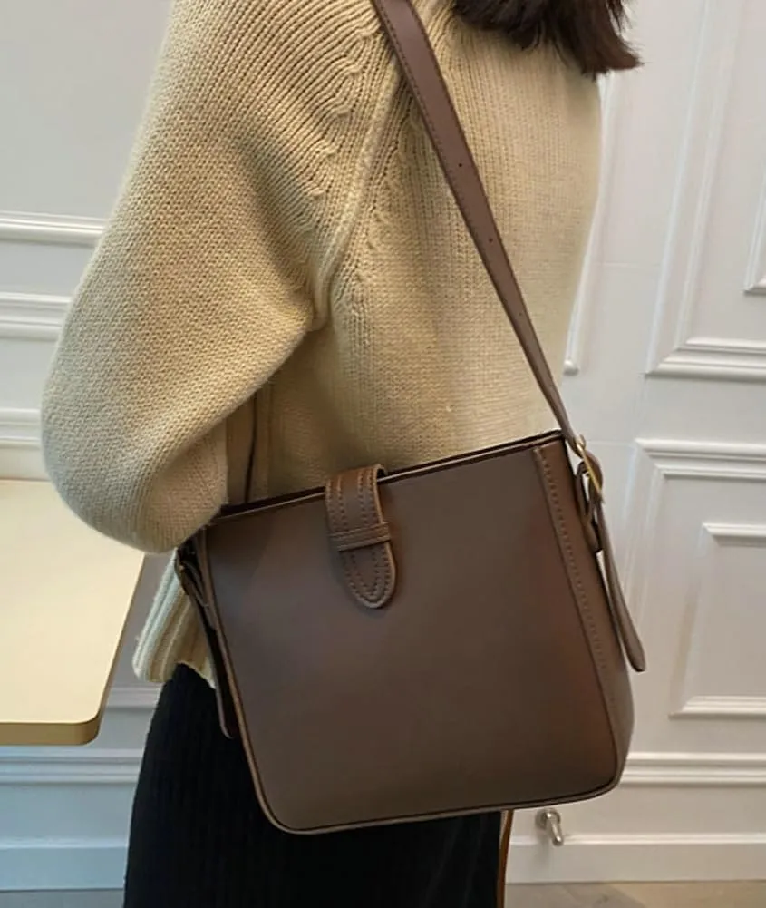 Pocadri Bucket Handbag for Women Trendy Shoulder Purse Elegant Crossbody Bag