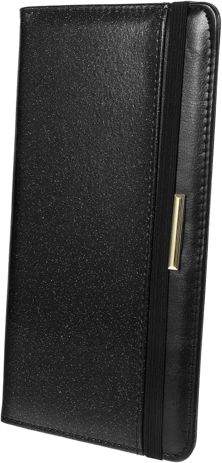 Pu Leather Passport Cover Card Holder Travel Document Pouch Organizer Wallet