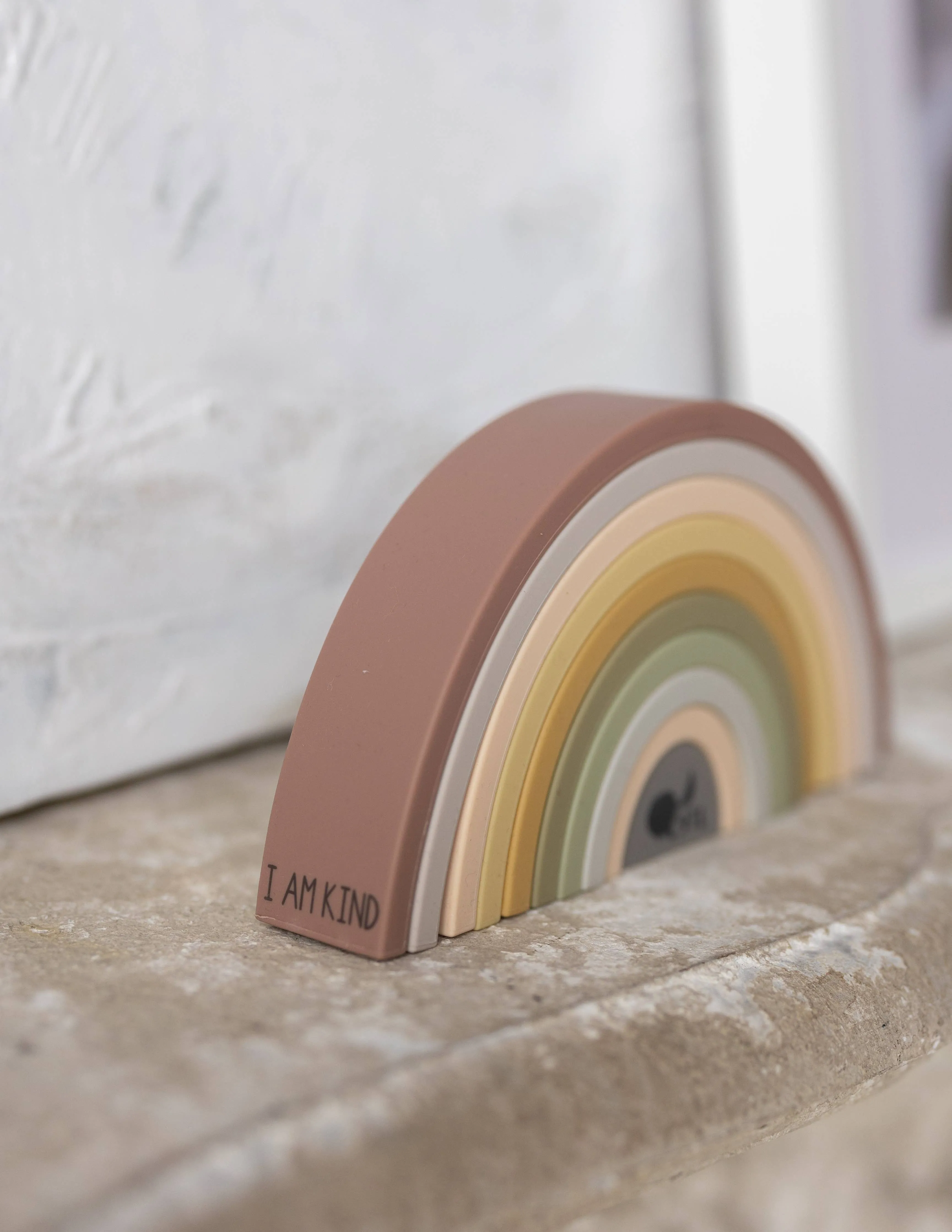 Rainbow Stacker Silicone Toy