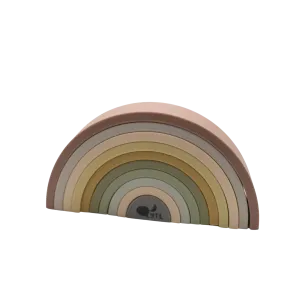 Rainbow Stacker Silicone Toy