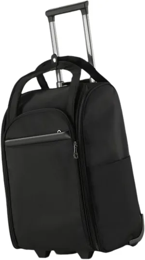 Rolling Duffel Bag with Wheels Carrying Garment Bags for Travel Friendly Picnic, Black