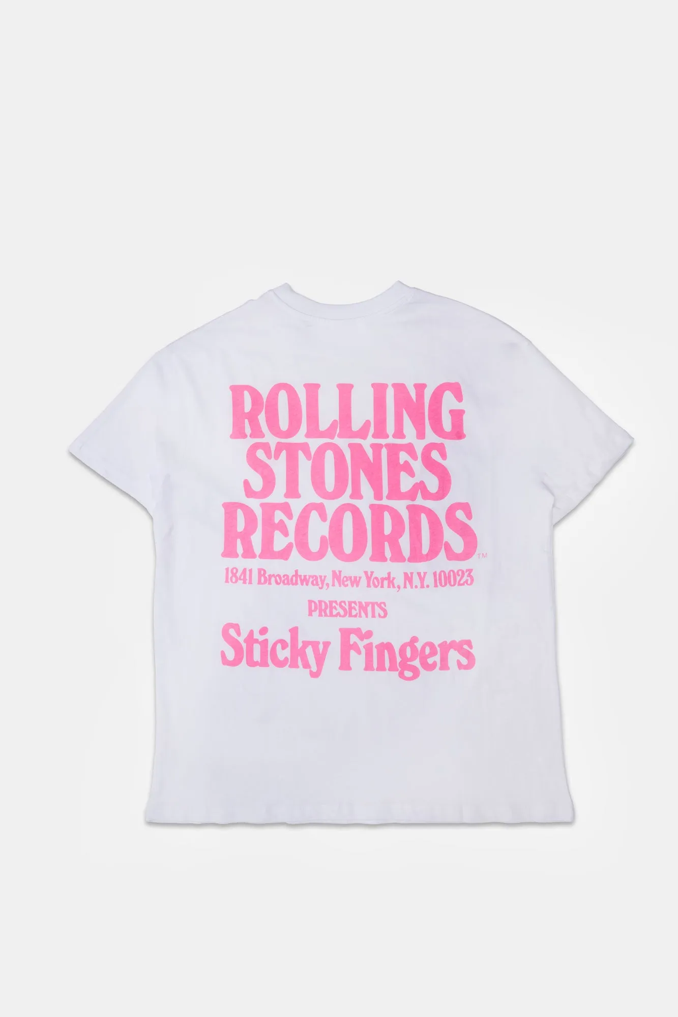 Rolling Stones Records Graphic Boyfriend Tee