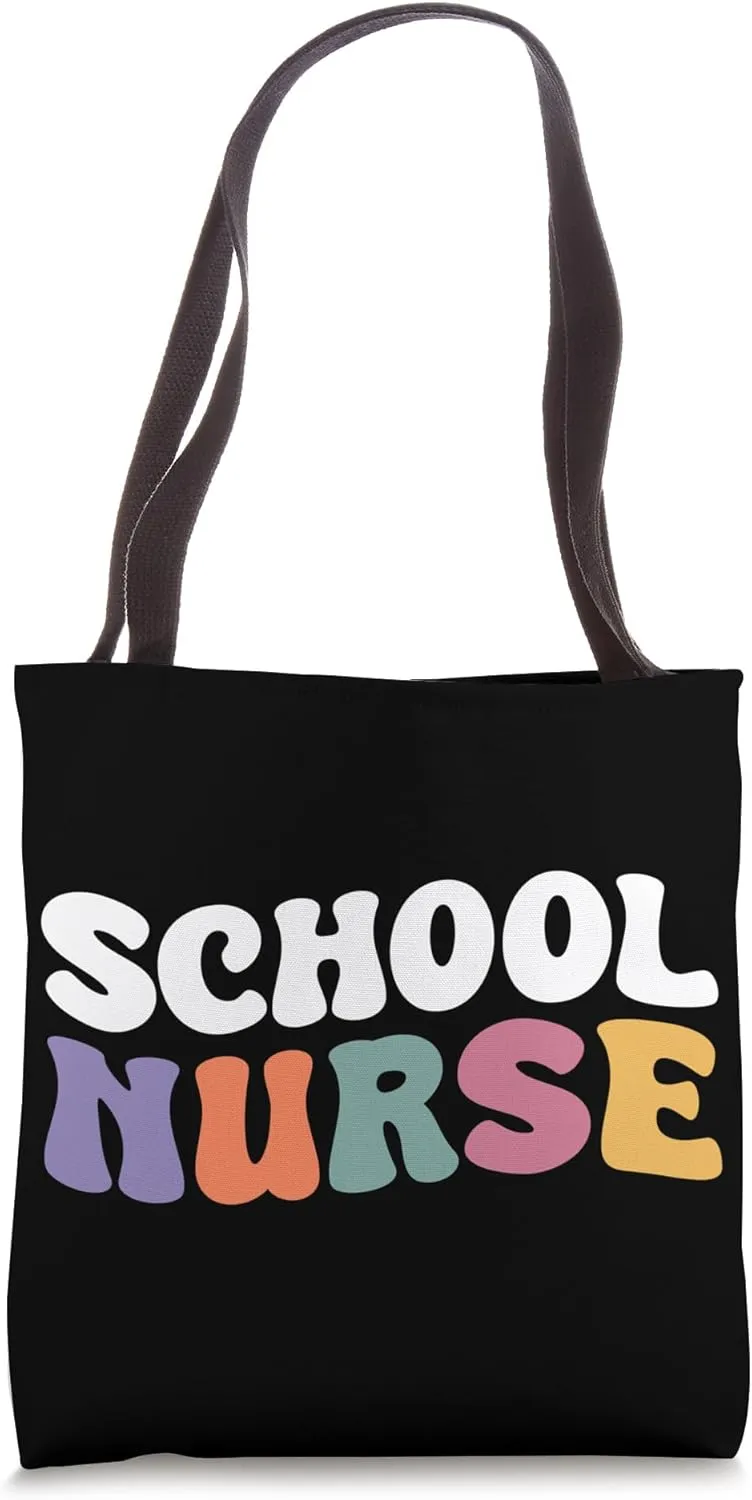 School Nurse Nurse Profession Hospital Support Doctor Nurse Tote Bag