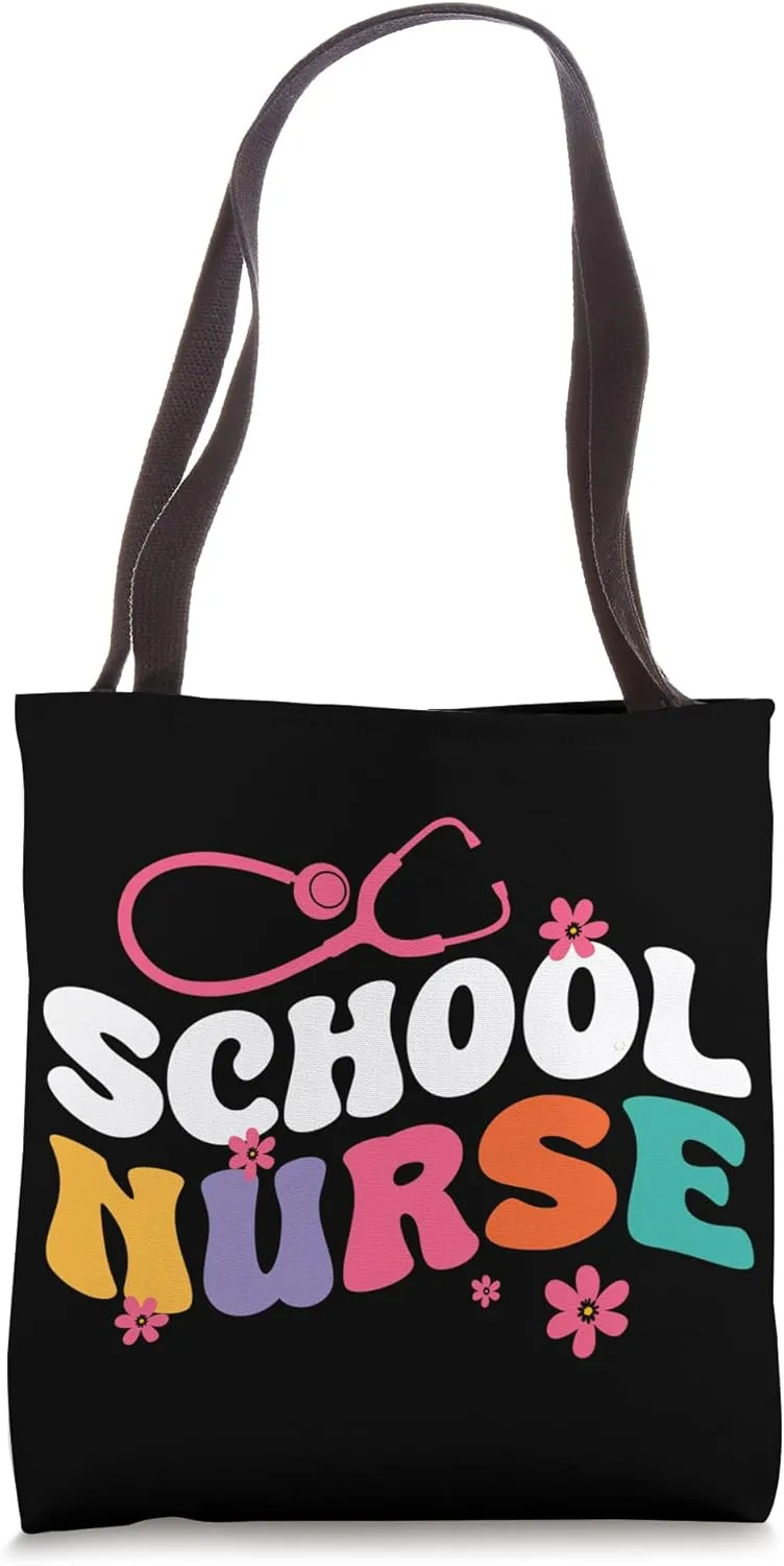 School Nurse Nurse Profession Hospital Support Doctor Nurse Tote Bag