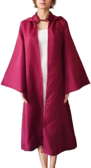 Sorrica Unisex Renaissance Hooded Cape Vintage Medieval Cloak with Hood Adult Men Women Cosplay Capes Halloween Costume