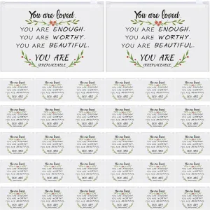 Sweetude 150 Pcs Makeup Bags Bulk Gifts for Women EVA Christian Cosmetic Bag Mothers Day Gifts Thank You Teacher Nurse Cna Appreciation Week Rainbow Inspirational Toiletry Pouch with Zipper(Fresh)