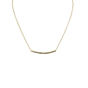 Swirled Cylinder & Helen Chain Necklace