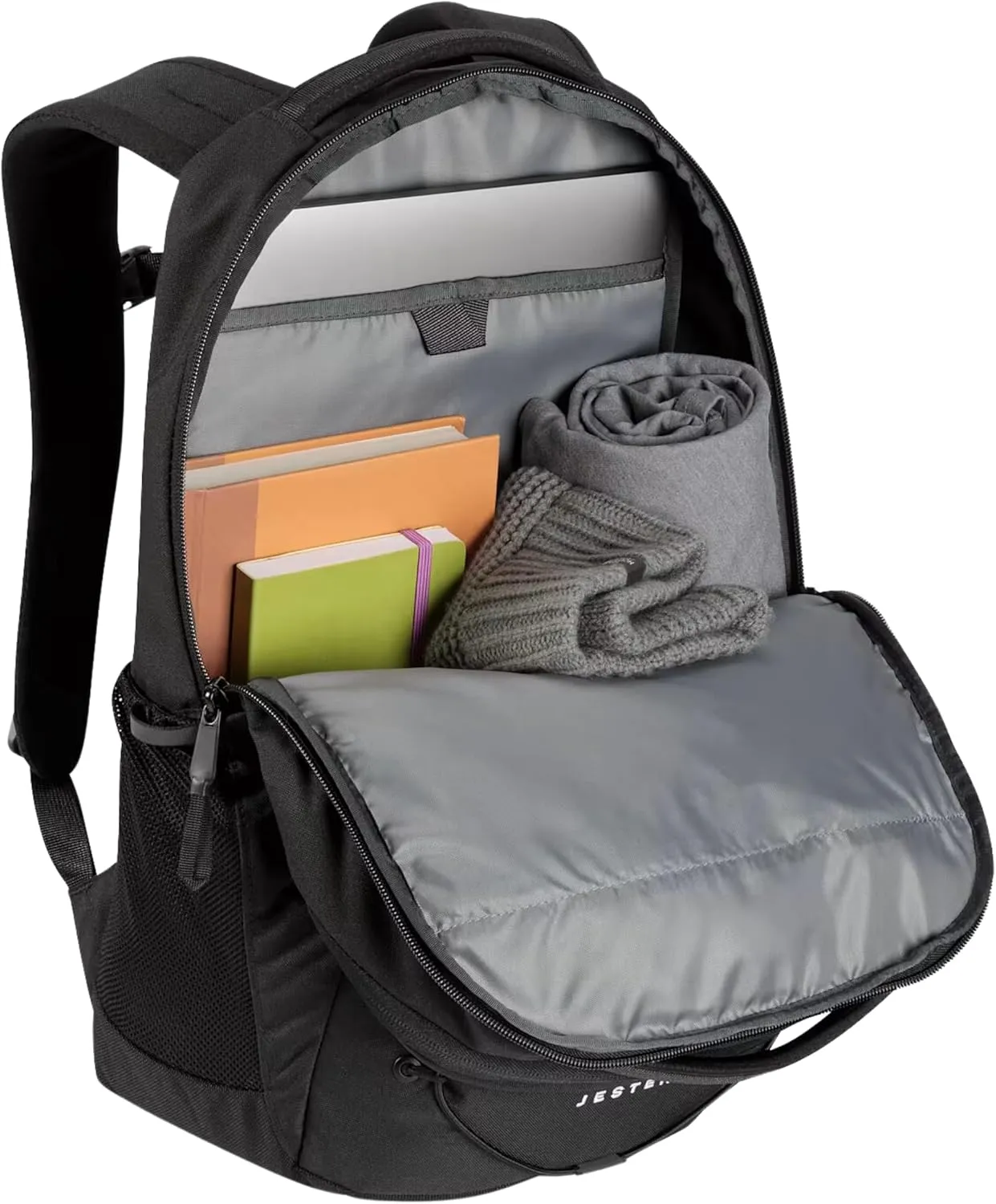 THE NORTH FACE Jester Everyday Laptop Backpack, TNF Black, One Size