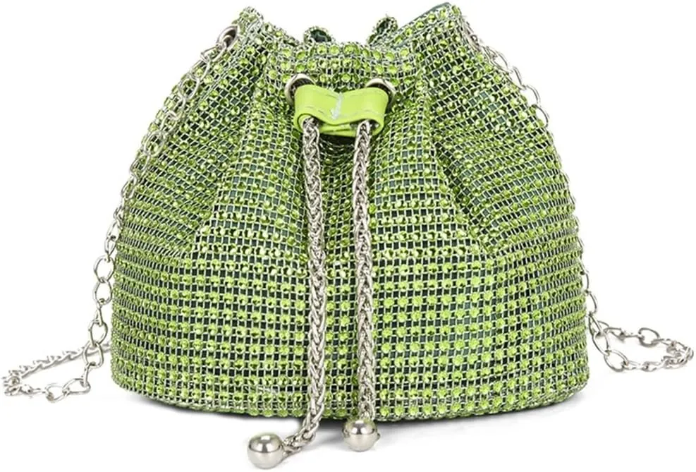 Trendy Shoulder Purse Drawstring Bucket Bag Show Your Charm