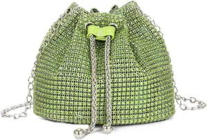 Trendy Shoulder Purse Drawstring Bucket Bag Show Your Charm
