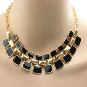Trendy Square Link Chain Necklace