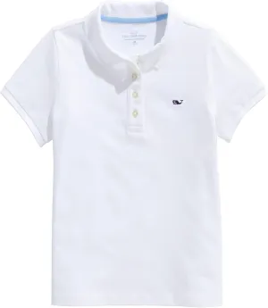 vineyard vines Girls' Classic Pique Polo