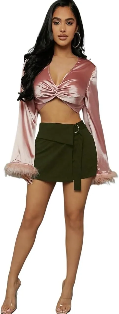 Women Summer Casual 2025 Fashion Trendy Skorts Casual Skort