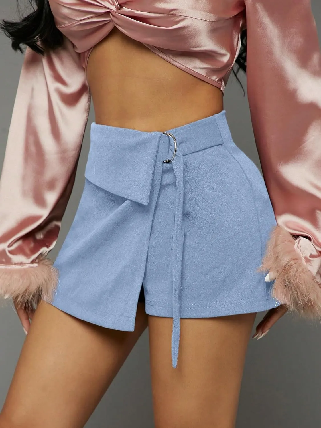 Women Summer Casual 2025 Fashion Trendy Skorts Casual Skort