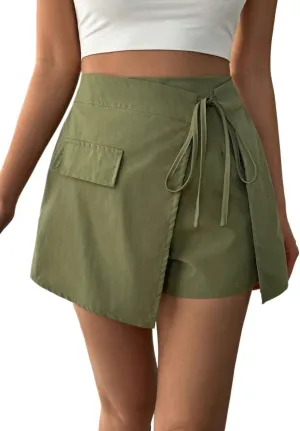 Women Summer Casual 2025 Fashion Trendy Skorts Casual Skort