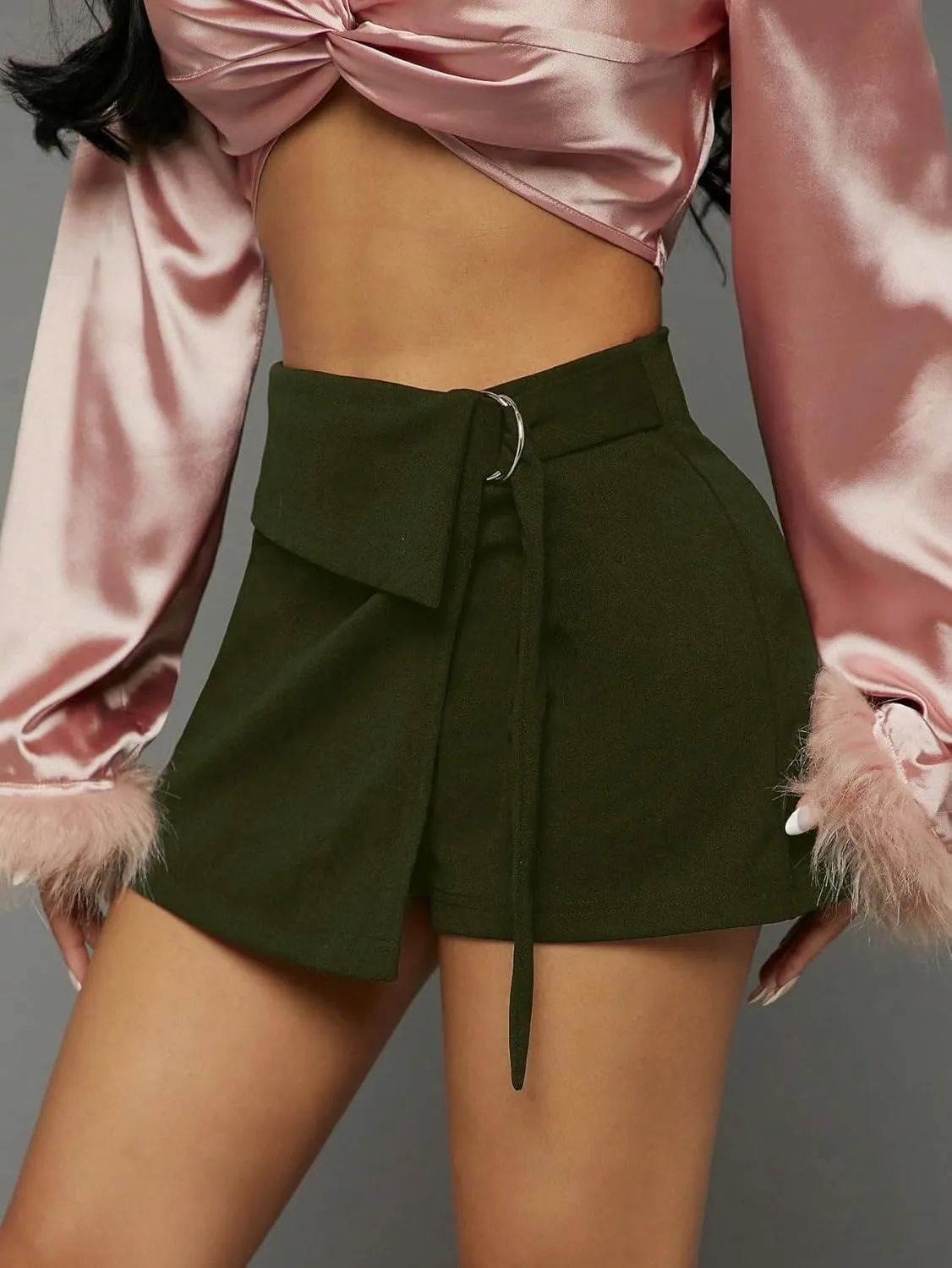 Women Summer Casual 2025 Fashion Trendy Skorts Casual Skort