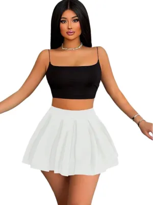 Women Summer Casual 2025 Fashion Trendy Skorts Casual Skort