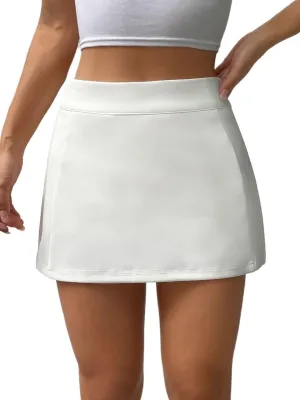 Women Summer Casual 2025 Fashion Trendy Skorts High Waist Skort