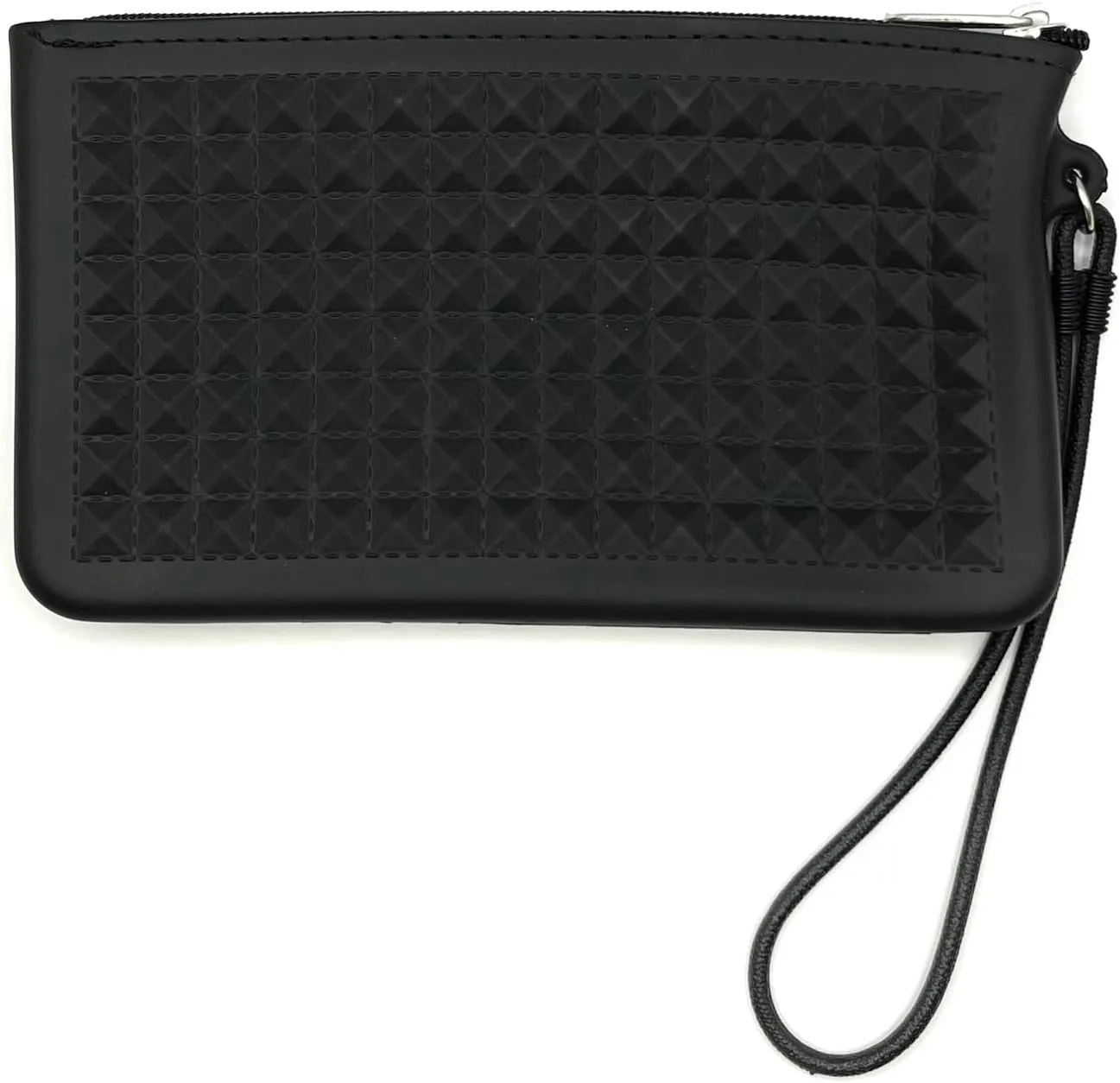 Women's Pyramids Plastic Wristlet Wallet | Vegan