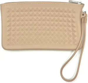 Women's Pyramids Plastic Wristlet Wallet | Vegan