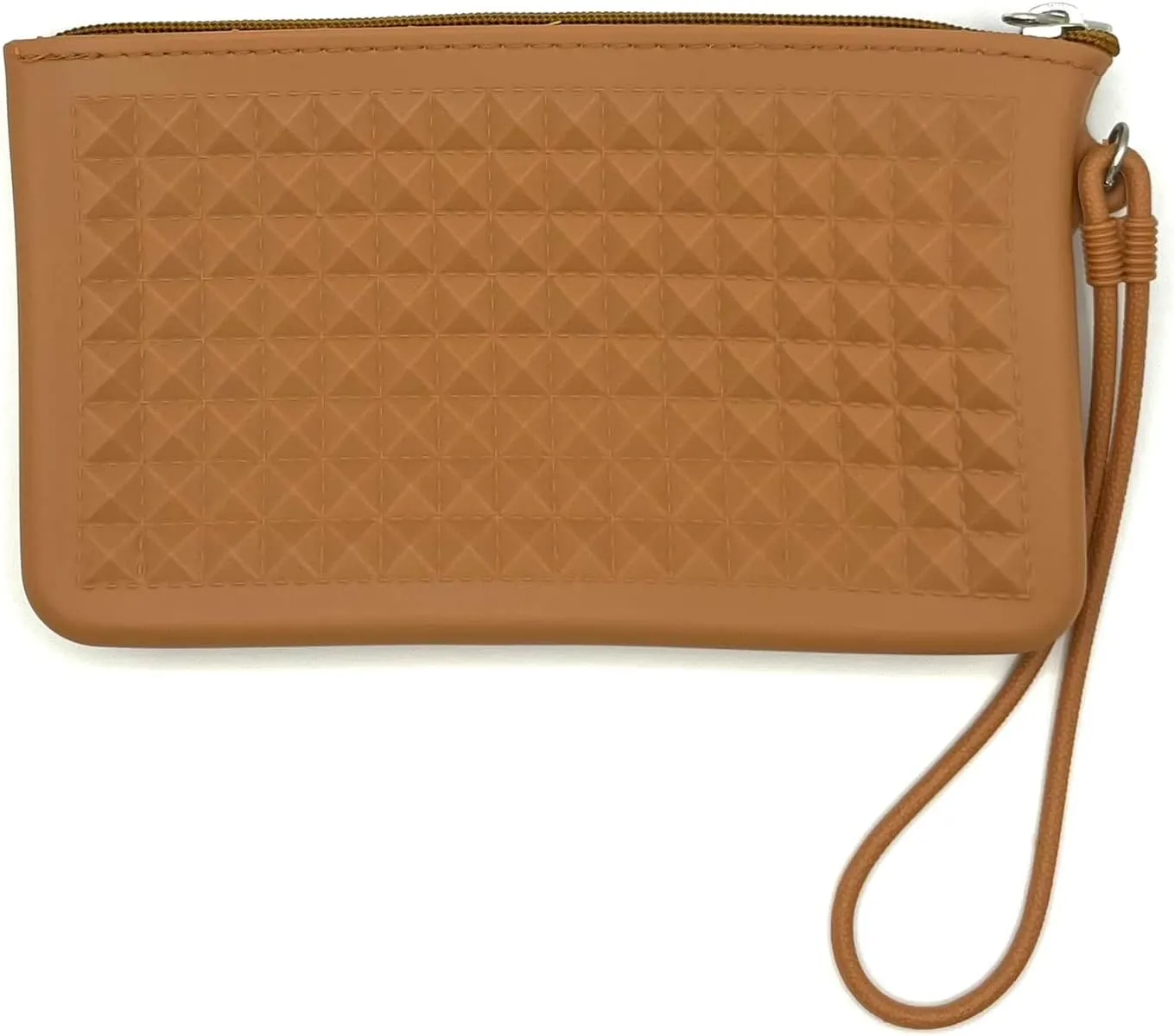 Women's Pyramids Plastic Wristlet Wallet | Vegan