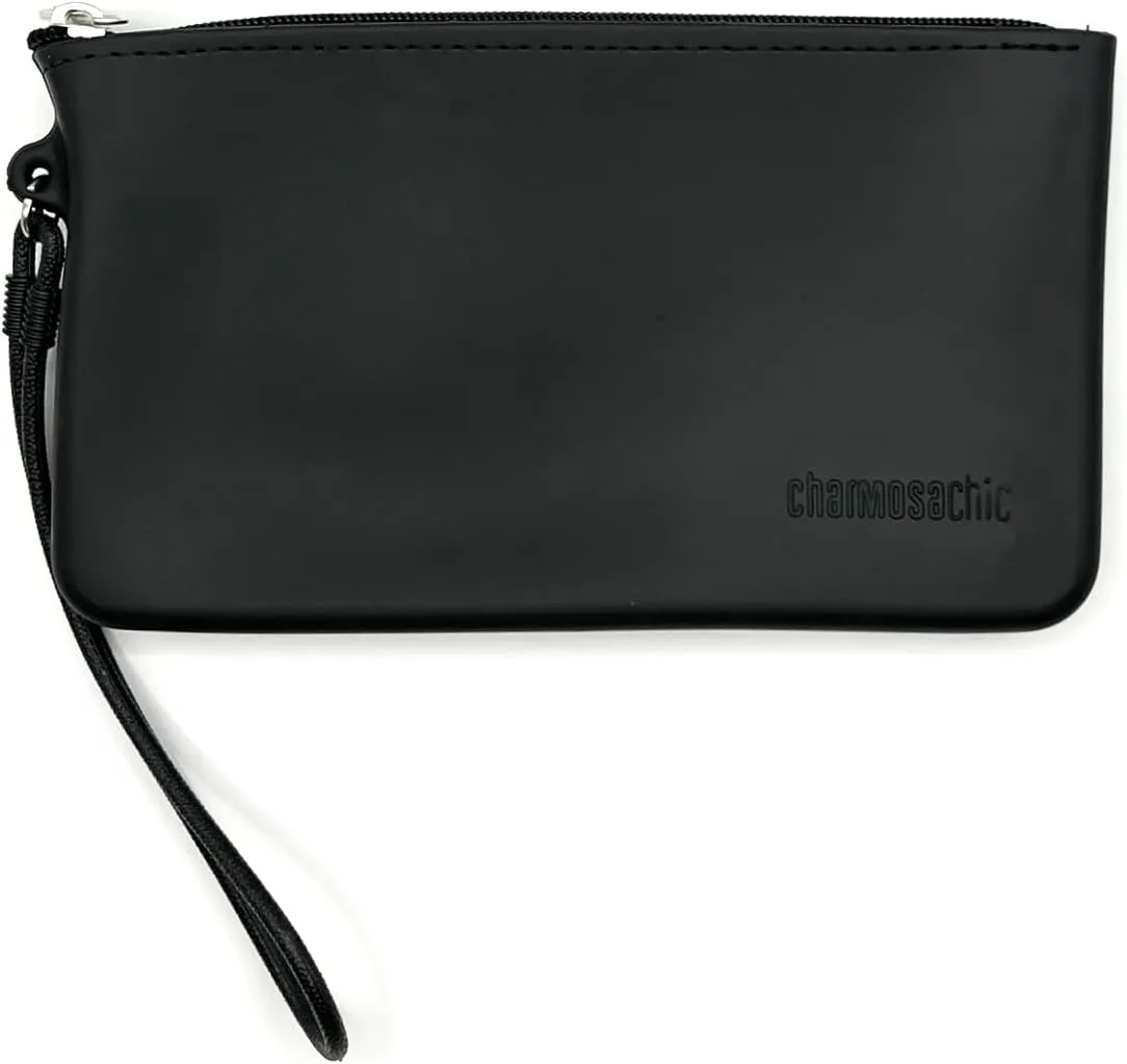 Women's Pyramids Plastic Wristlet Wallet | Vegan