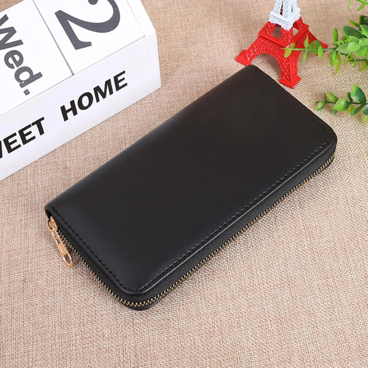 womens wallet large capacity Coin Purse Long Women'S Handbag Zipper Wallet Versatile Atmospheric Small Wallet wallet women womens wallet women's wallets, card cases & money organizers (Light blue)
